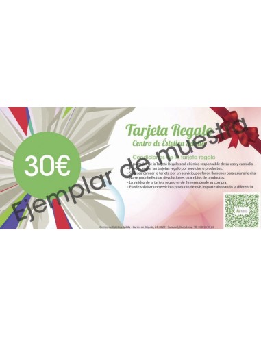 Tarjeta Regalo de 50€